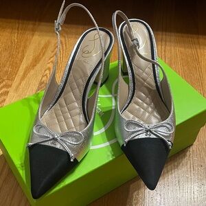 Sam Edelman Willette Silver pump size 7.5